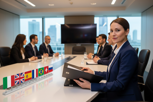 italien fehlt noch und die leute im Hintergrund sollen europäer sein